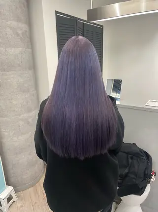 ロング ♡似合わせハイトーン ♡maiのヘアスタイル