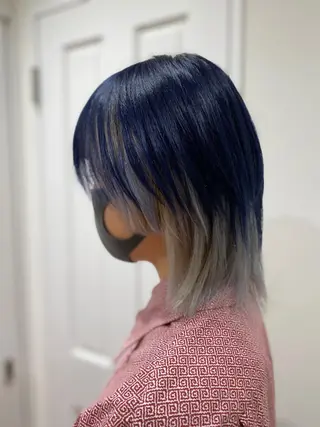 ショート カラー kawabe maikoのヘアスタイル