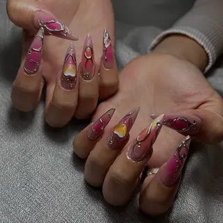 ネイル Nes.nail所属・🌼Nomura Yuko🌷のネイルデザイン