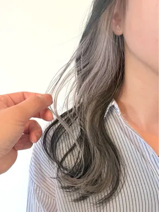 カラー 小川 翔友空のヘアスタイル