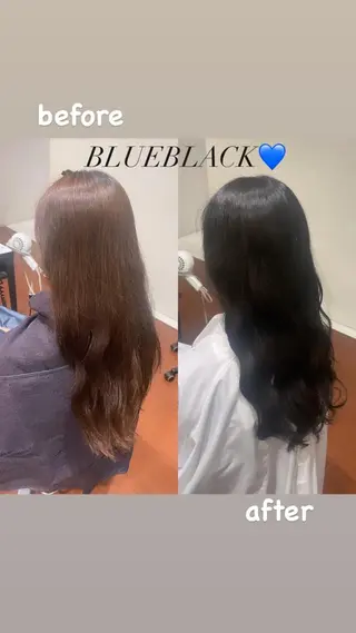 ロング AVANCE箕面所属・release ✨金井栄花のヘアスタイル