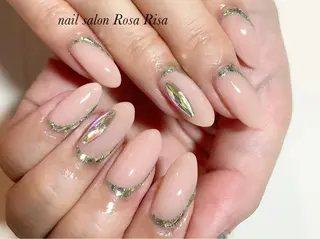 セミロング ネイル ネイルスタジオ シェイクユアハンズのネイルデザイン