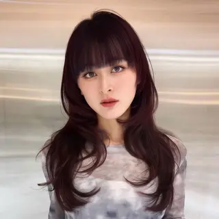 ロング 韓国/ワンホン/新宿 /Rumiのヘアスタイル