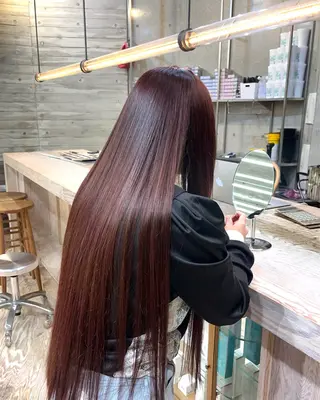 ロング カラー source cia所属・amane ⟡のヘアスタイル