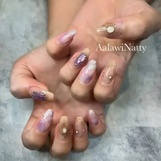 ネイル Aala wi Natty  nail所属・AMANO AKIHOのネイルデザイン