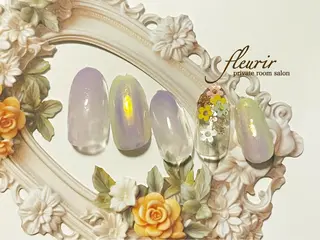 ネイル フルリール 【プライベートサロンのネイルデザイン