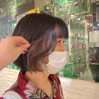 ショート カラー nameless miichiのヘアスタイル