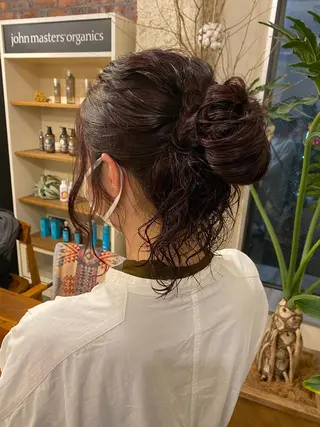 セミロング カラー the BRIDGE 加藤みのりのヘアスタイル