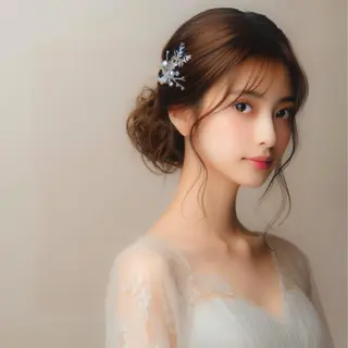 ヘアアレンジ bellegrow ayakaのヘアスタイル