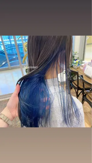 ロング カラー 💎寒色特化💎 透明感カラーみきのヘアスタイル