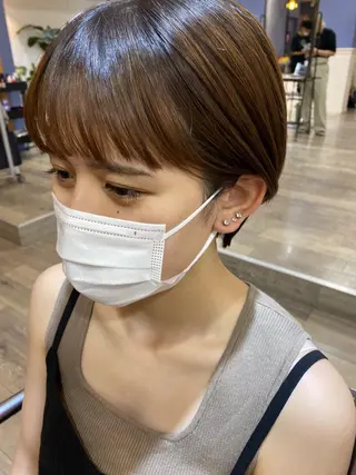 ショート W所属・小林 朋花のヘアスタイル