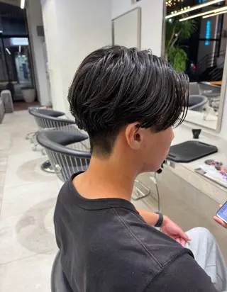 パーマ メンズ SWEET ROOM 平塚所属・🌏浜田 ふみや🌏のヘアスタイル