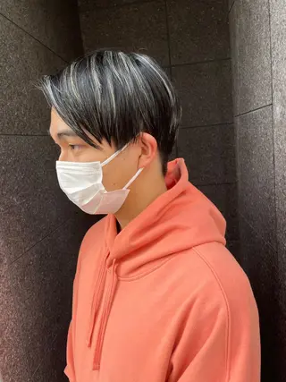 ミディアム 渋谷 メンズヘア⭐️ タニグチヨシユキのヘアスタイル