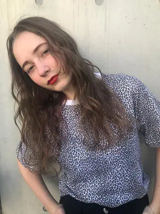 ロング HOODS hair salon所属・透明感カラー🌿ボブ ✨飛田　ケイのヘアスタイル