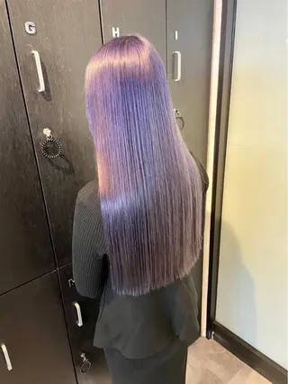 ロング カラー ブリーチカラー特化 ✨️永井諒のヘアスタイル