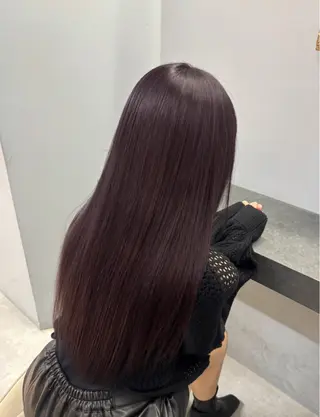 ロング カラー Hair atelier oz 桑野店所属・七海 優羽のヘアスタイル