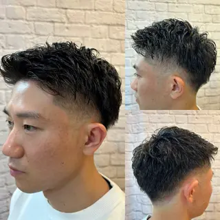 ミディアム Syunta Sato/佐藤駿太のヘアスタイル