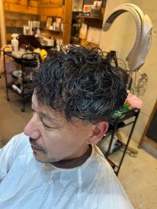 ショート パーマ Hair Make  feel   フィール所属・森下 麻美子のマツエク・マツパデザイン