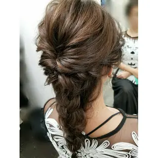 セミロング ヘアアレンジ fun./ヘアセット /エクステ/着付のその他イメージ