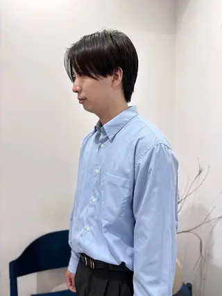 ショート garage.所属・吉田 慎冴/メンズパーマのヘアスタイル