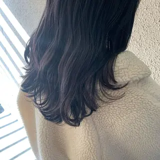 セミロング カラー chouette/ 根本優希のヘアスタイル