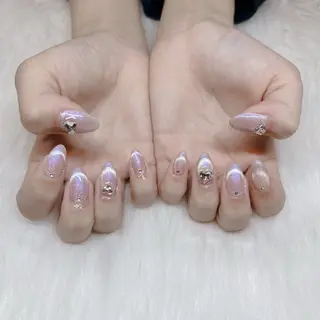 セミロング HANA うるののネイルデザイン