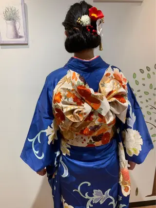 ヘアアレンジ 青野 文香のヘアスタイル