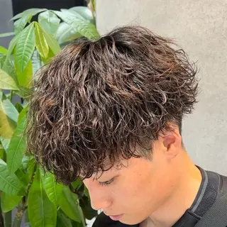 パーマ メンズ メンズパーマ全般/ 似合わせ/ジョウのヘアスタイル