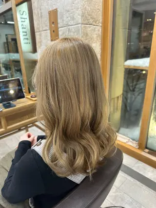 セミロング 丸山 弘基のヘアスタイル