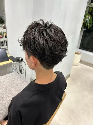 メンズ ヘアセット/透明感 カラー/MIHO♡のヘアスタイル