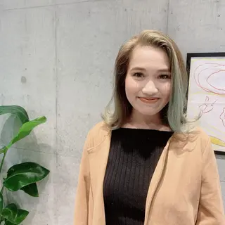 ミディアム カラー ✂︎ちゆら✂︎  -chiyura-所属・ちゆら -chiyura-のヘアスタイル