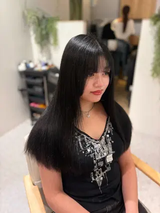 ロング カラー cut/eye 💖aika💖のヘアスタイル