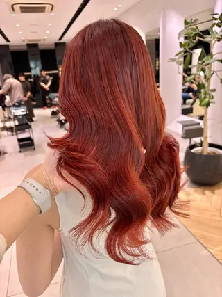 ロング 銀座/髪質改善/韓国 カラー🍓原田侑依のヘアスタイル