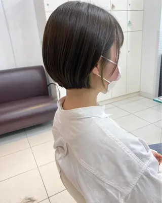 ショート カラー アレンジ＆ショート 💙YUKINOのヘアスタイル