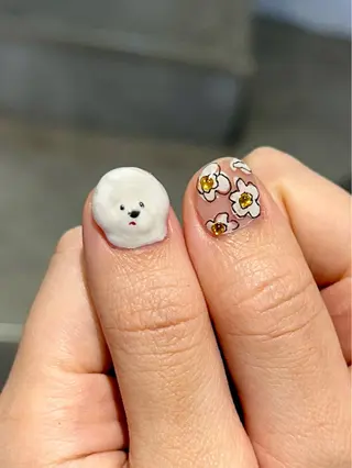 ネイル ハイトーン特化 pepe🎀のヘアスタイル