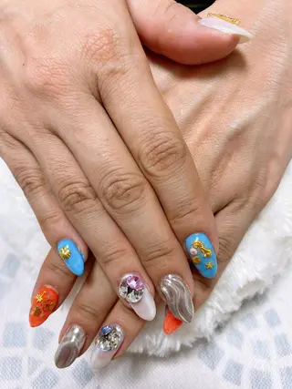 ネイル The Best Beauty受付担当のヘアスタイル