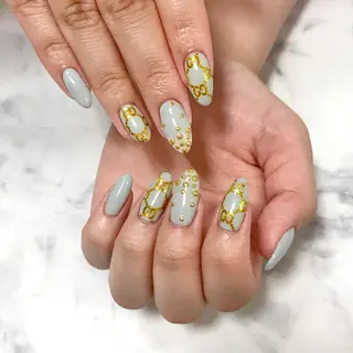 ネイル ステラ marikominoのネイルデザイン