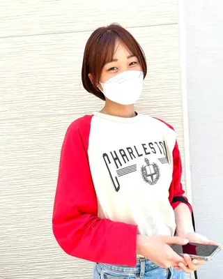 ショート 河原 亮のヘアスタイル