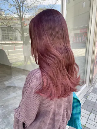 ロング AIRI🌸 ブリーチカラー🎀のヘアスタイル