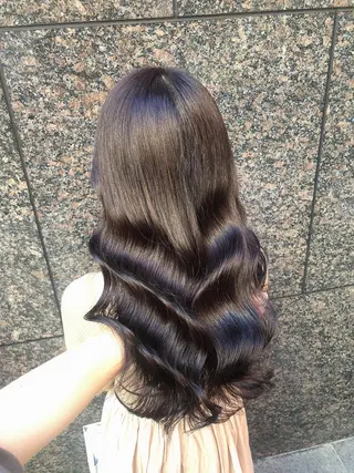 セミロング カラー 縮毛矯正/ 髪質改善/浅見拓哉のヘアスタイル