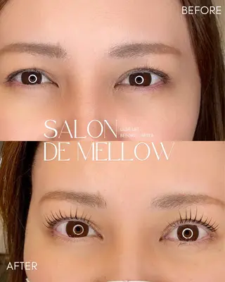 マツエク・マツパ salon de mellow 結衣のマツエク・マツパデザイン