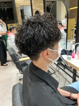 ショート カラー パーマ メンズ 韓国マツエク/まつパ 🎀misaki🎀のマツエク・マツパデザイン