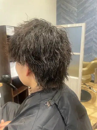 パーマ 中村 誠也のヘアスタイル