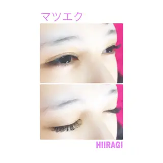 マツエク・マツパ 美容室 HIIRAGIのマツエク・マツパデザイン