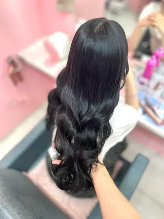 ロング シーズン エクステ/大阪梅田駅のヘアスタイル