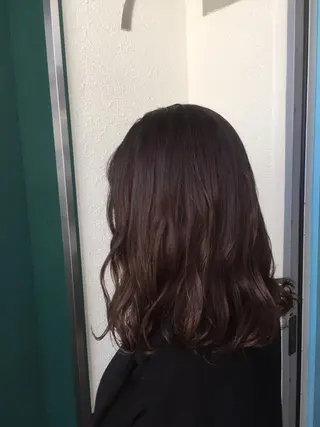 ミディアム カラー 💘透明感カラー💘 沖本 将宏のヘアスタイル