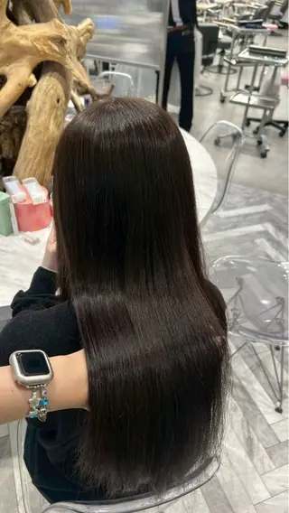 ロング カラー himari💜 ハイトーンカラーのヘアスタイル