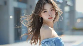 ロング NANAMI/海外風 レイヤー/ボブのヘアスタイル