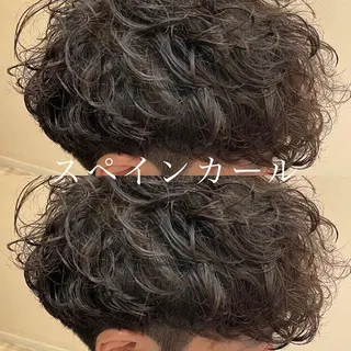パーマ メンズ 仙台/メンズ/ フェザー/リョウのヘアスタイル