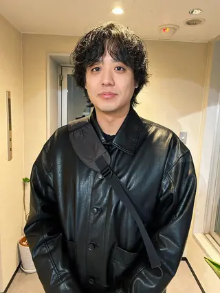 パーマ メンズ 林 浩太郎のヘアスタイル